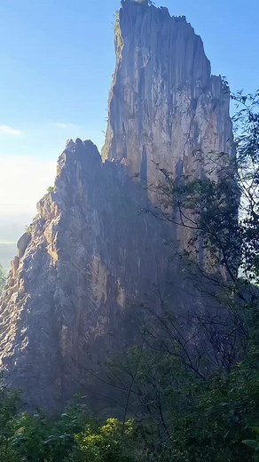 Exploring Khao Khuha Mountain at Twilight