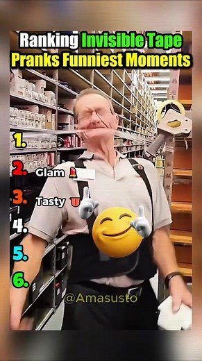 Ranking Invisible Tape Pranks Funniest Moments