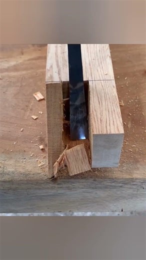 Most super strong mortise wood working project #woodworking #wood #shorts #like #work ‪@MrBeast‬