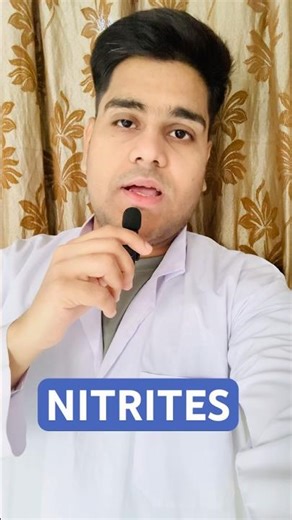 Nitrites ✅ #urine #infection #bacteria #daily #medical #shorts
