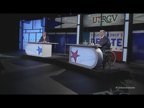 FULL: Texas governor's debate between Greg Abbott and Beto O'Rourke