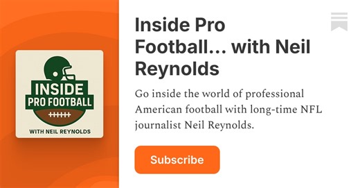 (OFFICIALLY) LAUNCHING INSIDE PRO FOOTBALL... NFL STORIES, ANALYSIS AND MORE!