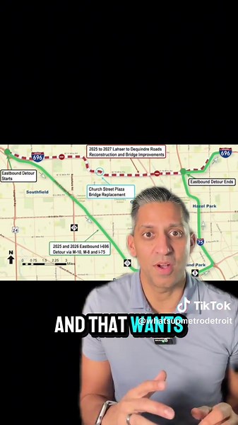 I-696 Eastbound Closure: Impacting Metro Detroit Commuters