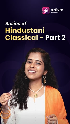 Artium Academy | LIVE 1:1 Music Lessons on Instagram: "Building on the basics from Part 1 🎶💯 In Part 2 of Hindustani Classical Basics, our teacher @nidhi16official takes you a step further by revisiting Thaats and showing how they come together through guided singing and practice. Sing along, stay consistent, and strengthen your foundation { ArtiumAcademy, AhaMoments, TeachersOfArtium, 5YearsOfArtium, AhaMomentChallenge, Winner, TimesSquare, Singing, NewYork, StudentsOfArtium, Music }"