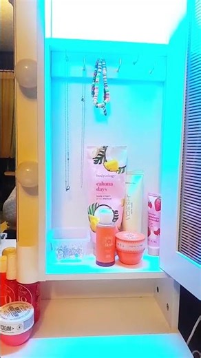 *my new vanity setup* #preppy #grwm #skincare