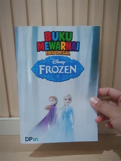 buku Mewarnai Anak edisi Frozen #fyp #cartoonforkids #coloringbook #frozen2 #disney