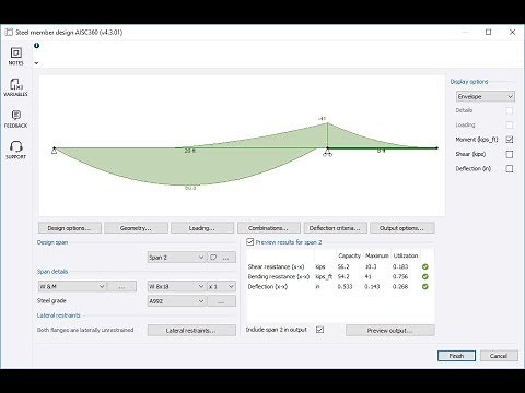 Tekla Tedds Steel Member Analysis and Design
