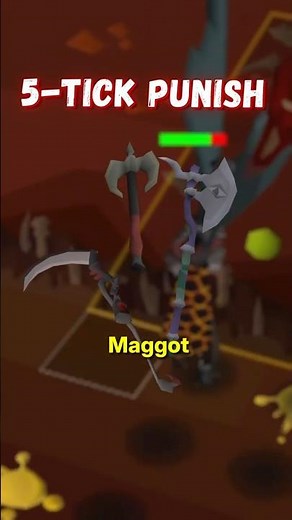Perfect 5-tick punish guide #osrs #maggotking