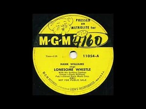 Lonesome Whistle - Hank Williams - 1951 - HQ Sound