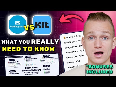 GetResponse vs Kit(Convertkit) Review 2025 ($7280 In Bonuses + Discounts)