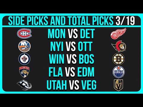 NHL Picks Today Thursday 3/19/26 | NHL Picks and Predictions | NHL Best Bets
