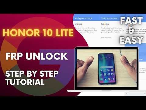 Honor 10 lite frp bypass NEW METHOD 2025