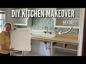 DESIGNING & RENOVATING MY FIRST KITCHEN | DIY KITCHEN REMODEL