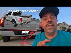 F150 STX - best tailgate LED light bar? Full installation and review.