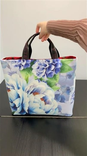 Hydrangea Elegance Tote With a Heart of Roses #bag #totebagdesign