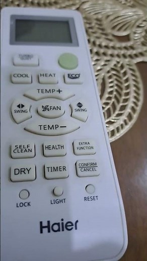 Haier AC Remote Model HSU-18HFCS/013USDC(W)