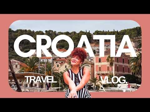 CROATIA Solo Travel Vlog: Split & Hvar 4-Day Itinerary (local wineries & must-try food) 🇭🇷