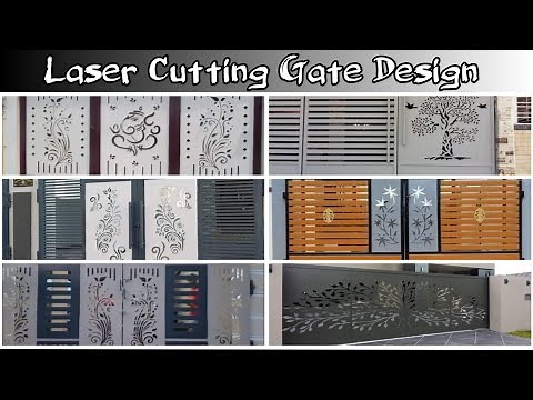 Latest CNC Laser Cutting Gate Design | Laser Cutting And Engraving Ideas