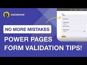 Mastering Power Pages: The Ultimate Guide to Flawless Form Validation