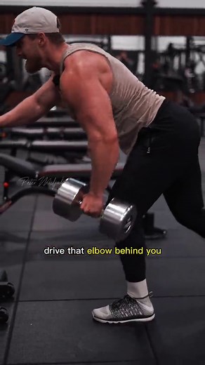 Proper Single Arm Dumbbell Row Form