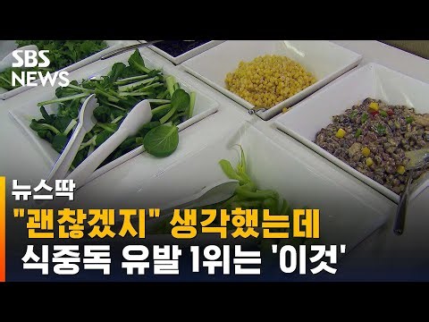 회나 고기가 식중독 유발?…'주범'은 따로 있었다 / SBS / 뉴스딱