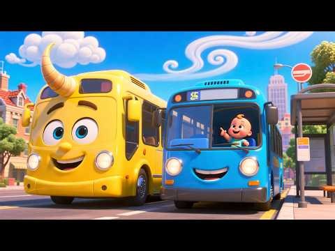 Counting with Baby’s Bus 🚌🔢 Fun Counting Song for Kids | Learn Numbers with Baby