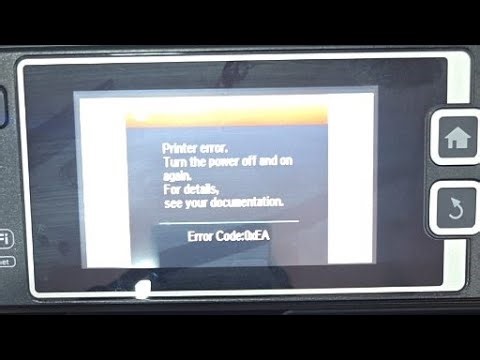 Epson L1455 Printer A3 Printer Error Code 0xEA problem All-in One Color printer Duplex Service Head