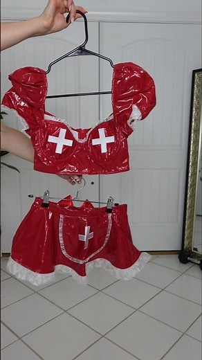 PVC Nurse Costume ✨️ Outfit Reveal