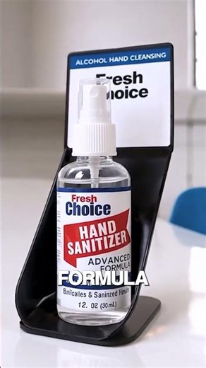 Fresh Choice 65% Alcohol Hand Sanitizer Spray | Non-Sticky Protection