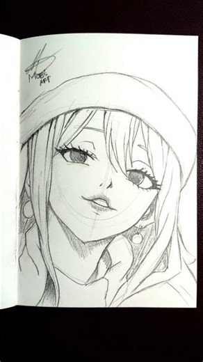 Day 90 - Sketching Juvia #moesart #shorts