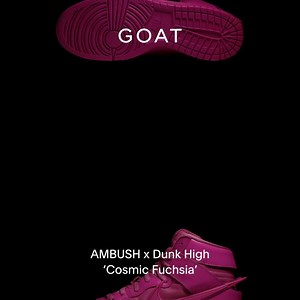 Get the AMBUSH x Dunk High ‘Cosmic Fuchsia’. The world's most sought after sneakers are all here on GOAT. | GOAT