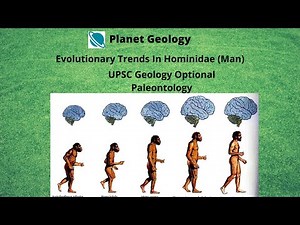 Paleontology- Evolutionary trends in Hominidae (Man)_Part 1