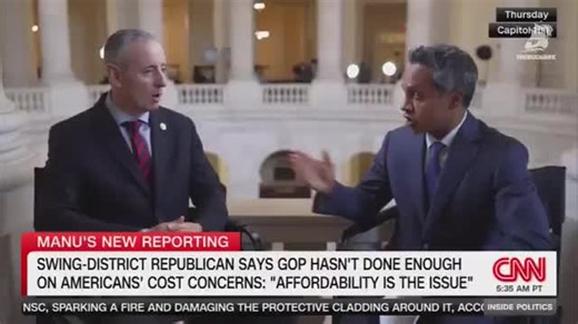 Republican Brian Fitzpatrick: "Affordability should be the name of the game…Every bill we bring to the floor should be focused on lowering the cost of living, not voting to condemn the horrors of socialism, not voting for NIL for college sports — why are we focusing on that?" | The Bulwark