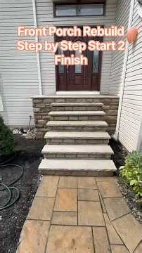 Front Porch Rebuild #diy #constructionchannel #frontporch #rebuild #howto #stepbystep #construction