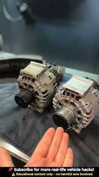 Broken Generator on Mercedes SLK! No-Charge Problem FIXED 🇺🇸🔧 #automobile #carrestorationproject