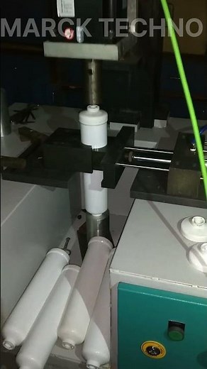 Spin Welding Machine for Inline Cap | Precision Plastic Welding by Marck Techno