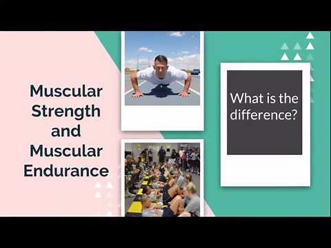 Muscular Strength and Muscular Endurance- What’s the Difference?