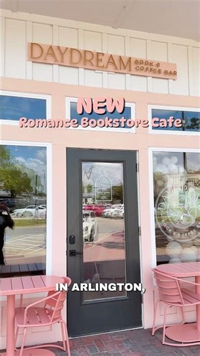 I found a romance bookstore with a coffee shop inside… ☕️📚💖