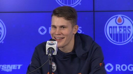 ‘Nice bison’ Puljujarvi gives Oilers media a few laughs during pre game