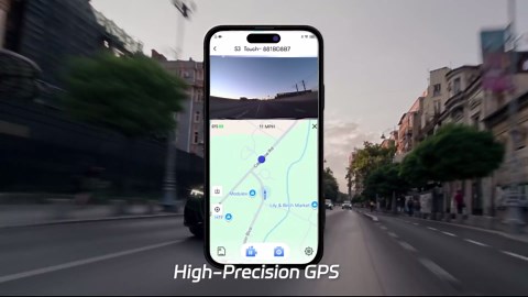 Pelsee S3 Touch 4K Dash Cam Front and Rear, STARVIS 2 Sensor, STARLIT™ Full Color Night Vision, 128GB Card, WiFi 6, ADAS, Dash Camera for Cars with 3.39"IPS Screen, Voice Control, 24H Parking Mode GPS