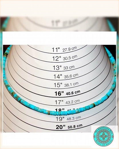 Navajo Turquoise Heishi Choker Necklace Native American 16L