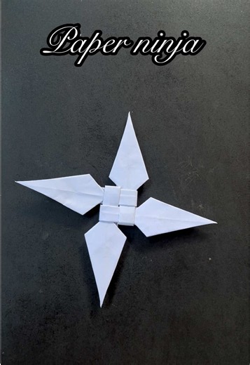 How to Make a Paper Ninja Star (Easy Ninja Star Paper Tutorial)