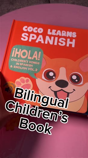Learning Spanish just got way more fun 🌟 This musical sound book teaches little ones through songs, play, and interaction. A perfect mix of fun and learning for toddlers and preschoolers 🎶📚 #BilingualKids #LearningThroughPlay #ToddlerMustHaves #SpanishForKids #MomHack