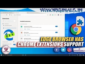 Google Chrome Extensions Support For Microsoft Edge Chromium | Microsoft Edge Tutorials