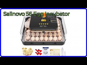 REVIEW (2026): Sailnovo 56 Egg Incubator. ESSENTIAL details.