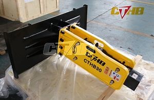 [Hot Item] Cthb Hydraulic Post Driver Breaker Hammer for Excavtor or Skid Steer