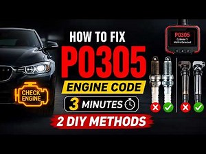 P0305 Code Fixed in 10 Minutes | Cylinder 5 Misfire Solution