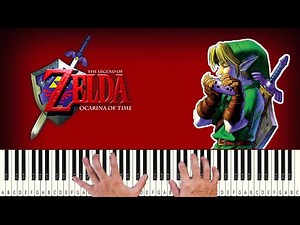 Zelda's Lullaby - The Legend of Zelda Ocarina of Time - PIANO TUTORIAL