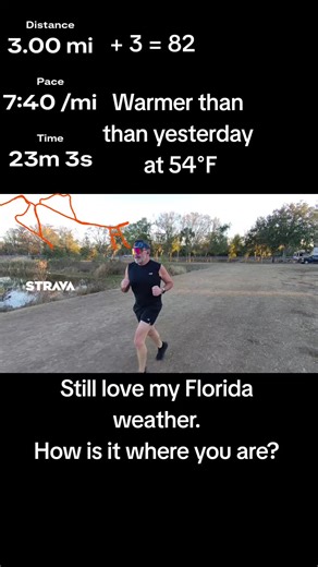 #running #run #runner #weather #cold ?@HOVERAir Official @ASICS @Strava @CanesWear at Miami FanWear