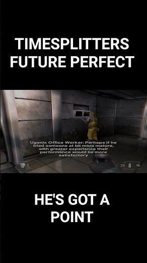 Timesplitters Future Perfect - He's got a point - WATCH THIS ‪@bloodboyc1‬